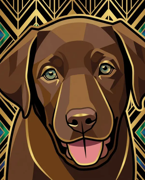 Art Deco Portrait preview