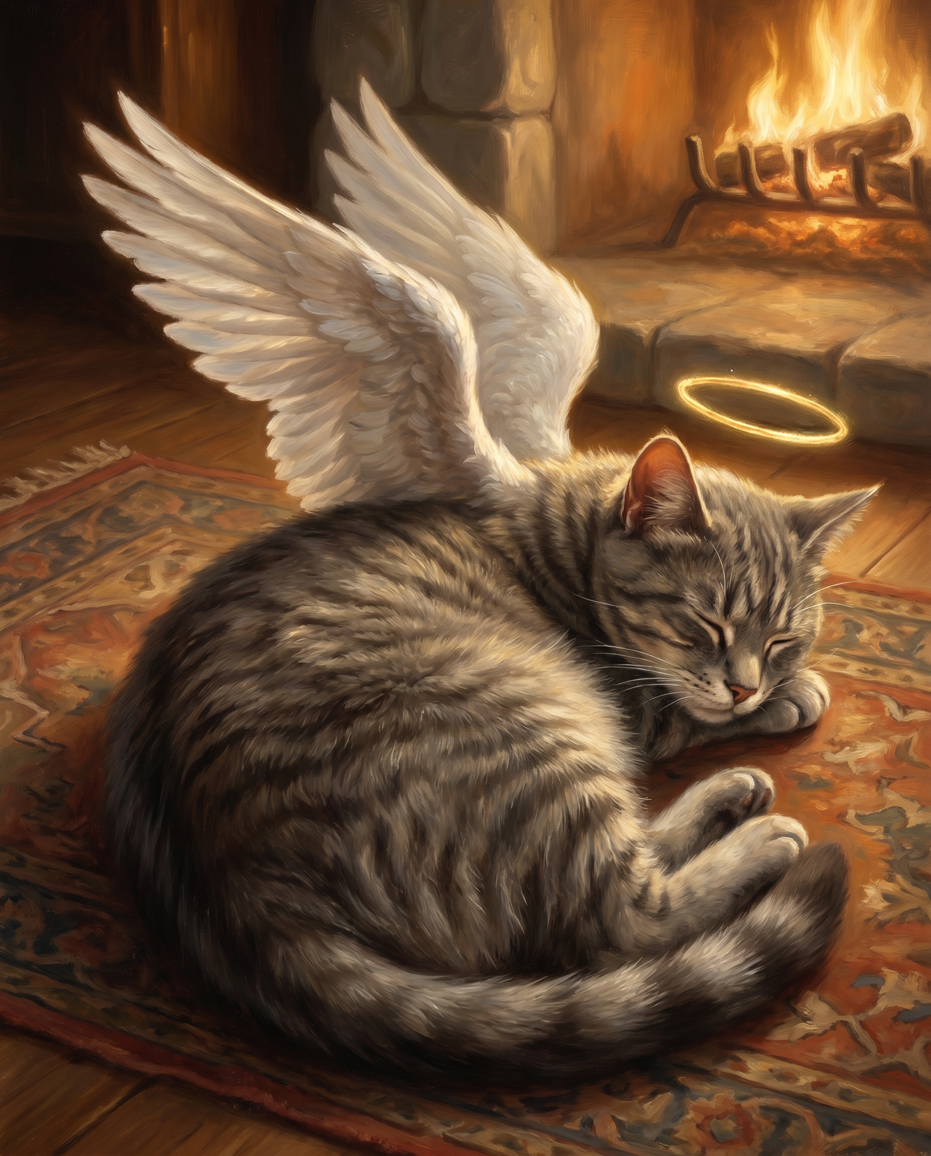 memorial pet portrait