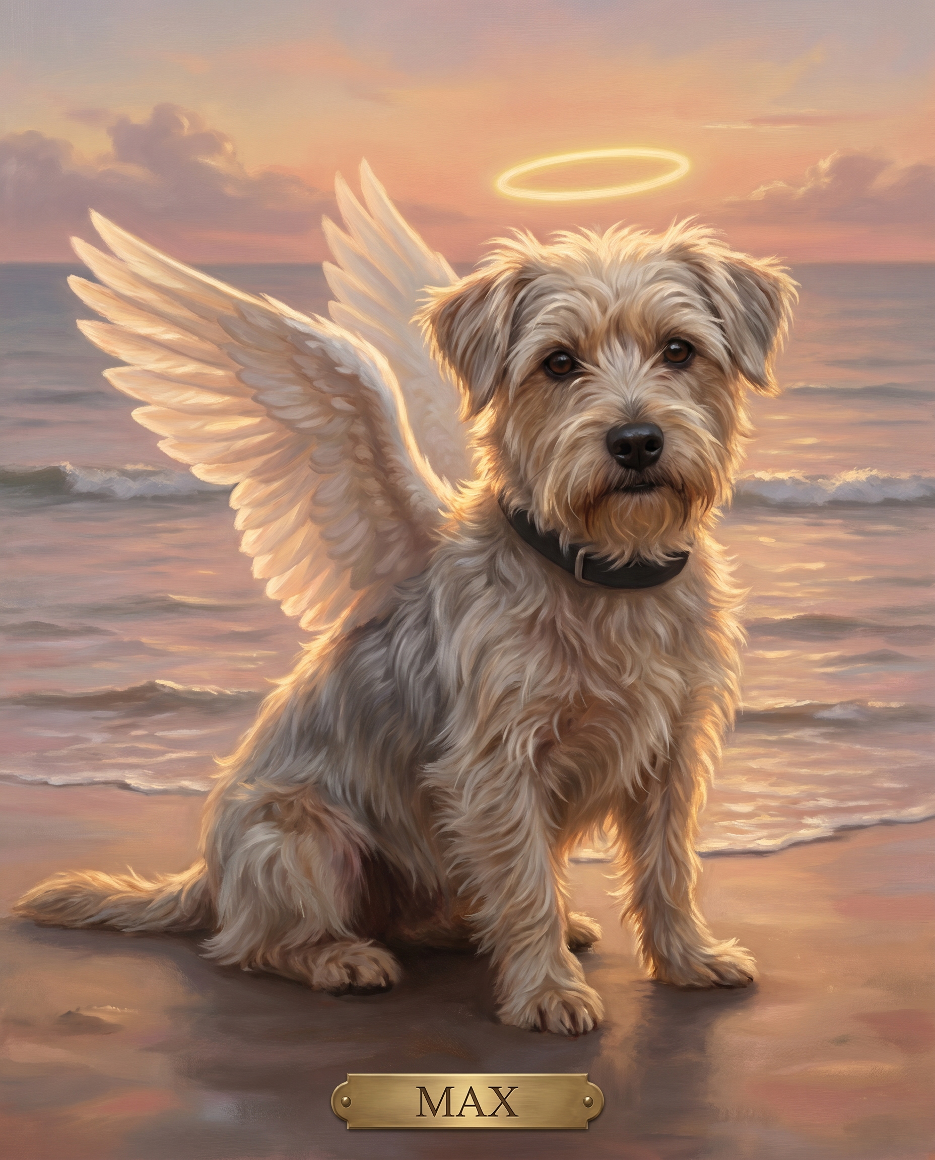 memorial pet portrait