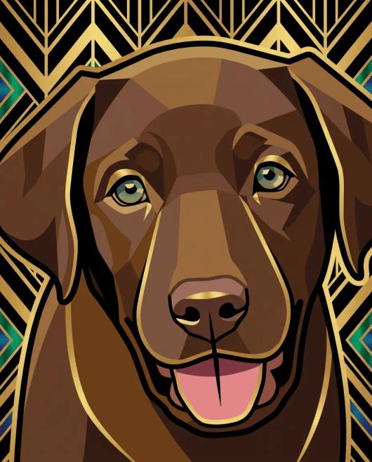Art Deco Portrait preview